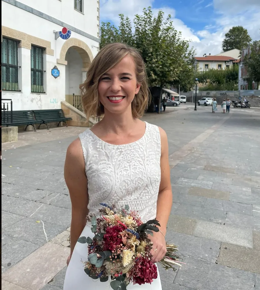 Vestido de novia a medida BHUGETXO