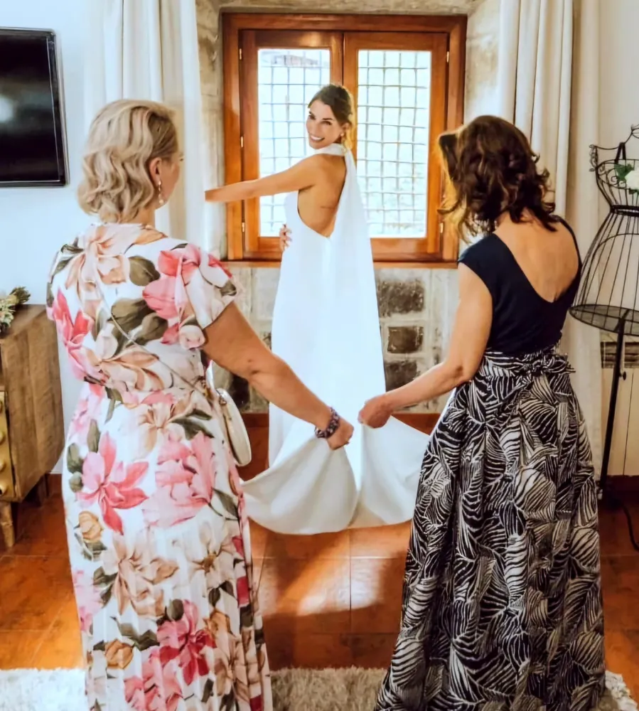 Vestido de novia a medida BHUGETXO